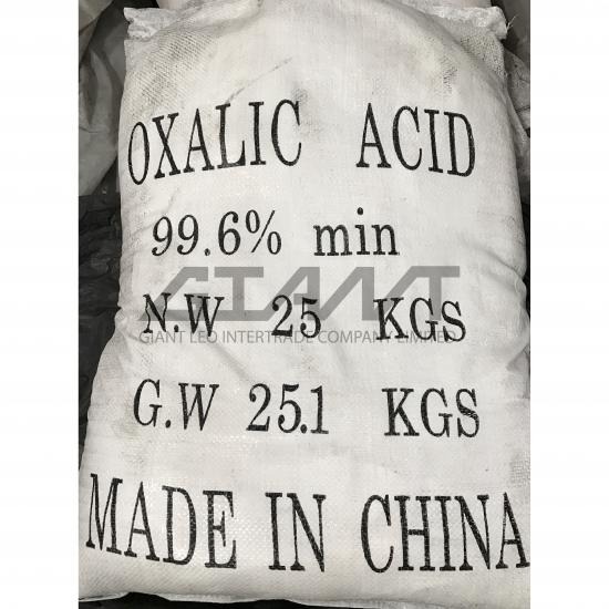 Oxalic Acid กรดออกซาลิก  - ผู้นำเข้าและจำหน่ายเคมีภัณฑ์อุตสาหกรรม - Giant Leo