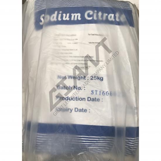 Sodium Citrate โซเดียม ซิเตรท - ผู้นำเข้าและจำหน่ายเคมีภัณฑ์ - ไจแอนท์ ลีโอ อินเตอร์เทรด