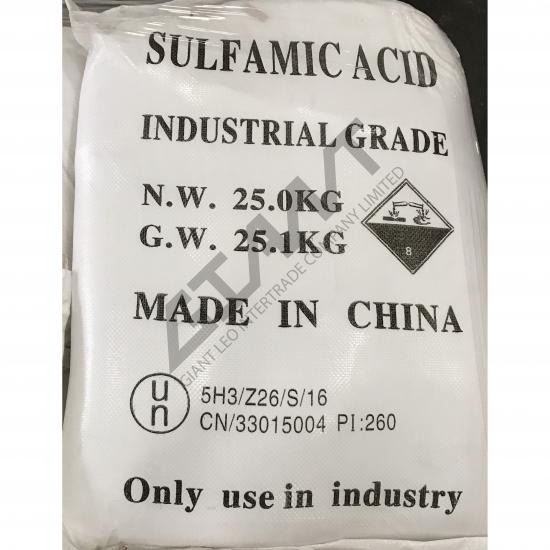 Sulfamic Acid 99.5% กรดซัลฟามิค - ผู้นำเข้าและจำหน่ายเคมีภัณฑ์ - ไจแอนท์ ลีโอ อินเตอร์เทรด