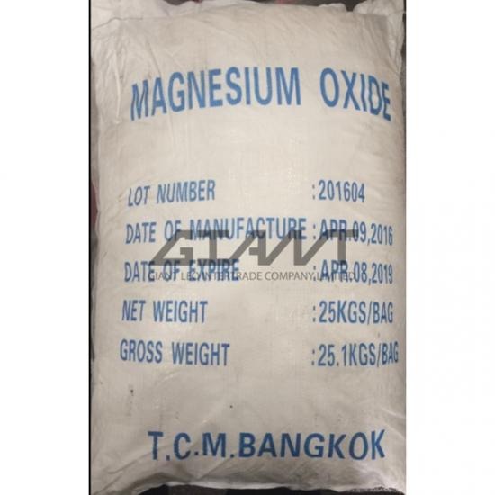Magnesium Oxide - ผู้นำเข้าและจำหน่ายเคมีภัณฑ์ - ไจแอนท์ ลีโอ อินเตอร์เทรด